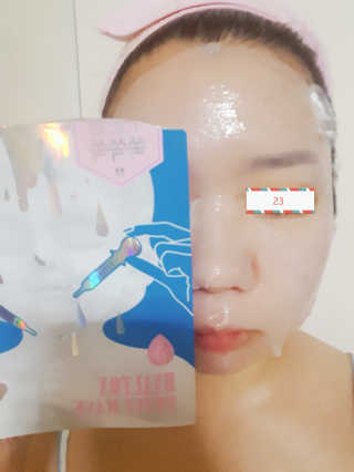 23years old 하이알톡스 쁘띠마스크(5장) — 4점을 준 리뷰어가 2017년 7월 올린 사용 사진