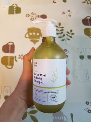 달리프 클로렐라 베러 루트 릴렉싱 샴푸 500ml — 4.5점을 준 리뷰어가 2020년 2월 올린 사용 사진