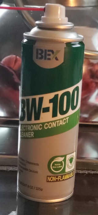 BW-100, 전자 접점 클리너 — 5점을 준 리뷰어가 2019년 7월 올린 사용 사진
