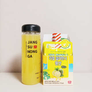 장수농가 리얼깔라만시 원샷 50ml 10팩+보틀 — 5점을 준 리뷰어가 2019년 5월 올린 사용 사진