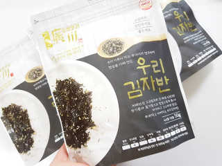 광천우리맛김 우리집밥도둑 맛있는광천김 우리김자반 50g 5봉 — 5점을 준 리뷰어가 2018년 3월 올린 사용 사진