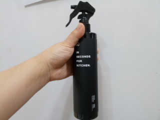 PEACE MOMENT 피스모먼트 인세컨즈포키친 320mL 천연살균소독제 — 3.5점을 준 리뷰어가 2019년 2월 올린 사용 사진