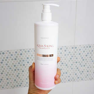 아쿠아큐링 아쿠아S링 퓨어리프레싱 헤어케어 500ml — 4.33점을 준 리뷰어가 2018년 7월 올린 사용 사진