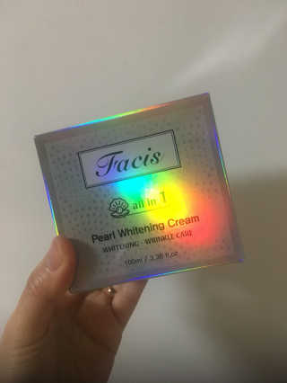 파시스 올인원 진주 화이트닝 크림 100ml — 4점을 준 리뷰어가 2019년 5월 올린 사용 사진