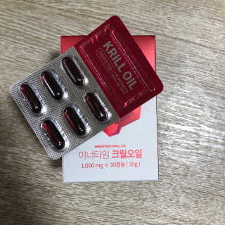 이너블릭 이너타임 크릴오일 — 5점을 준 리뷰어가 2019년 12월 올린 사용 사진