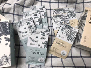 [착한습관]건강한 한끼, 귀리 쉐이크와 서리태 쉐이크 — 4점을 준 리뷰어가 2019년 9월 올린 사용 사진