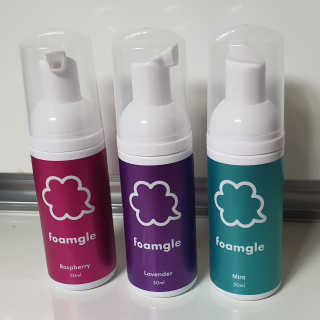 폼글 I foamgle [폼글] 거품가글 50ml 3종 - 민트, 라벤더, 라즈베리 — 5점을 준 리뷰어가 2019년 10월 올린 사용 사진