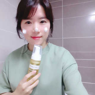 [더메디닥터] 이데베논 클렌징 무스 — 5점을 준 리뷰어가 2019년 6월 올린 사용 사진