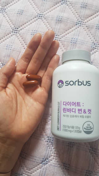 소버스 다이어트 린바디 번앤컷 — 3점을 준 리뷰어가 2019년 11월 올린 사용 사진