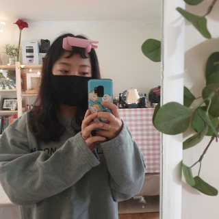 유닉스 USB 충전식 헤어롤 슈가핀 38mm — 3점을 준 리뷰어가 2020년 3월 올린 사용 사진