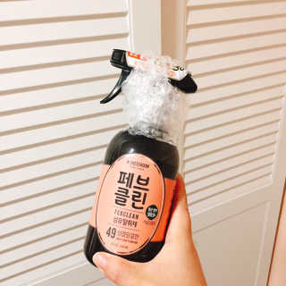 더블유드레스룸 페브클린 500ml — 5점을 준 리뷰어가 2018년 11월 올린 사용 사진