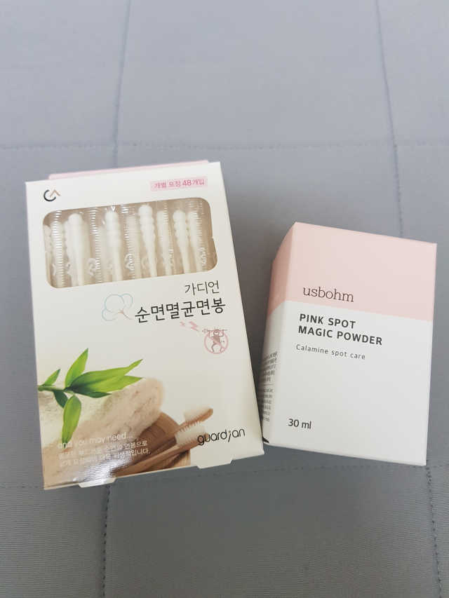 어스봄 핑크 스팟 매직 파우더 리뷰 사진