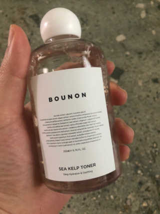 BOUNON 부농 씨켈프 토너 — 5점을 준 리뷰어가 2019년 4월 올린 사용 사진