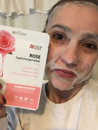 SNP Supercharged Mask_Rose Centifoli Flower — 5점을 준 리뷰어가 2019년 1월 올린 사용 사진