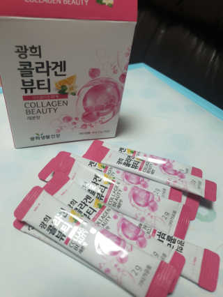광희생활건강 광희 콜라겐뷰티 — 5점을 준 리뷰어가 2019년 12월 올린 사용 사진