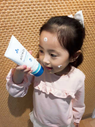 아토앤오투 아토엔오투 옥시젠 베이비 로션 — 5점을 준 리뷰어가 2019년 4월 올린 사용 사진