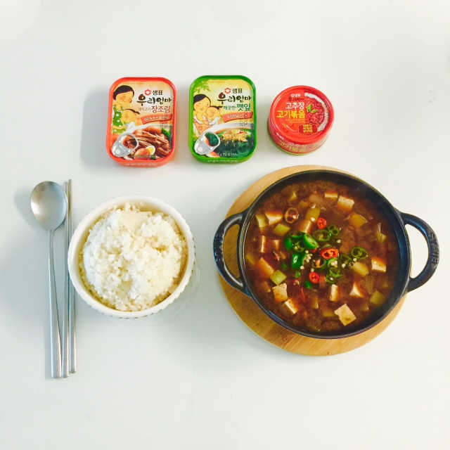 샘표 우리엄마 반찬 통조림 3종 리뷰 사진