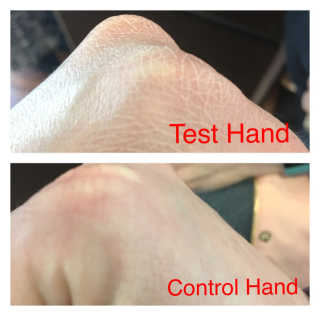 라포티셀 내추럴 미네랄 썬 프로텍션 SPF50+ PA+ — 2.5점을 준 리뷰어가 2017년 4월 올린 사용 사진