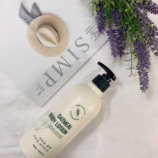 (주)에네스티 내추럴 촉촉  오트밀 바디로션 500ml — 4점을 준 리뷰어가 2019년 8월 올린 사용 사진
