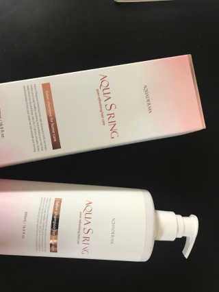 아쿠아큐링 아쿠아S링 퓨어리프레싱 헤어케어 500ml — 4점을 준 리뷰어가 2018년 7월 올린 사용 사진