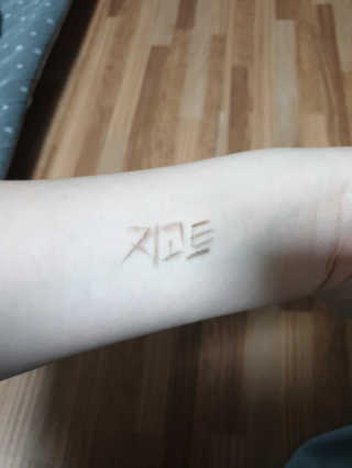 지고트 미네랄 UV 스네일 쿠션 리필포함 — 4.5점을 준 리뷰어가 2019년 6월 올린 사용 사진