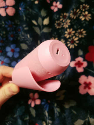 유닉스 USB 충전식 헤어롤 슈가핀 38mm — 3점을 준 리뷰어가 2020년 3월 올린 사용 사진