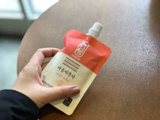 자연원 복다방 2종 100ml 10포씩 — 3.5점을 준 리뷰어가 2018년 12월 올린 사용 사진
