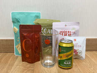 [맘마레시피] 육퇴 후 맥주는 진리, 육퇴간식박스 — 5점을 준 리뷰어가 2019년 11월 올린 사용 사진