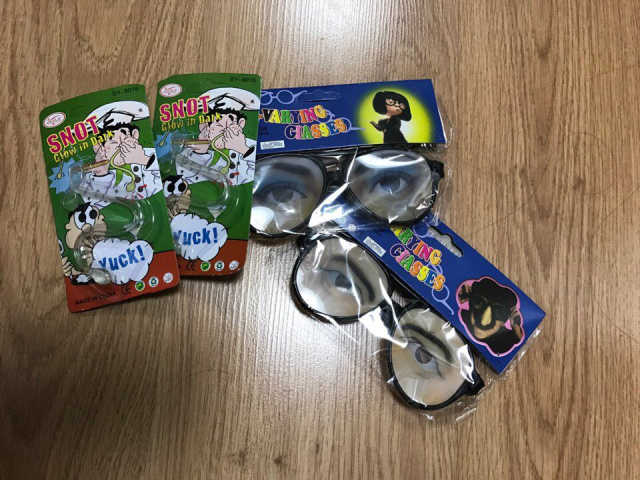 바보세트 (웃긴눈안경+콧물) 2SET 리뷰 사진