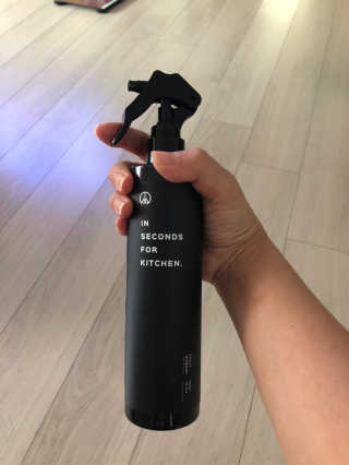 PEACE MOMENT 피스모먼트 인세컨즈포키친 320mL 천연살균소독제 — 5점을 준 리뷰어가 2018년 10월 올린 사용 사진