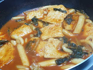 잠실맛집,홍코너떡볶이가우리집에[옛날맛,짜장맛옵션] — 5점을 준 리뷰어가 2019년 11월 올린 사용 사진