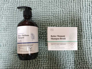 달리프 베러 퍼퓸 샴푸 1000ml 레이니데이 or 일랑로즈 — 5점을 준 리뷰어가 2020년 2월 올린 사용 사진