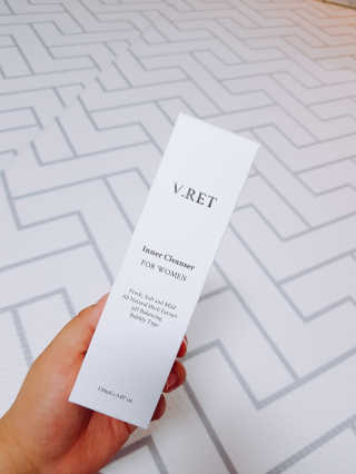 V.RET 브이렛 여성청결제 — 4점을 준 리뷰어가 2018년 9월 올린 사용 사진