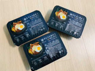 후쿠오카함바그 눈꽃치즈 데미그라스 함박스테이크 240g x3팩 — 5점을 준 리뷰어가 2019년 11월 올린 사용 사진