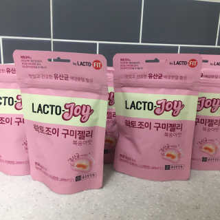 락토조이 구미젤리 복숭아맛 — 4.5점을 준 리뷰어가 2019년 10월 올린 사용 사진