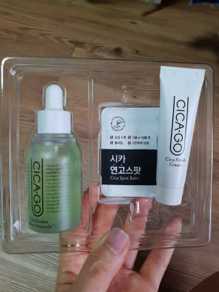 시카고 시카 더블 이펙트 앰플 30ml 기획세트 — 5점을 준 리뷰어가 2018년 8월 올린 사용 사진