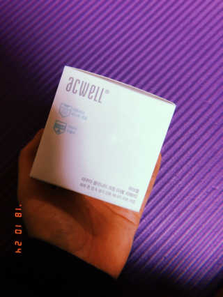 아크웰 아쿠아 클리니티 수분크림 — 5점을 준 리뷰어가 2018년 10월 올린 사용 사진