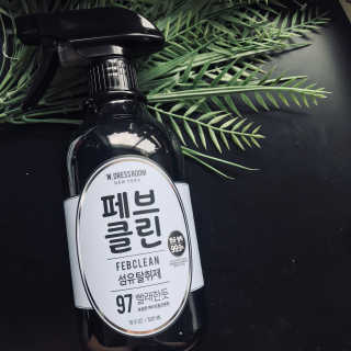 더블유드레스룸 페브클린 500ml — 5점을 준 리뷰어가 2018년 8월 올린 사용 사진