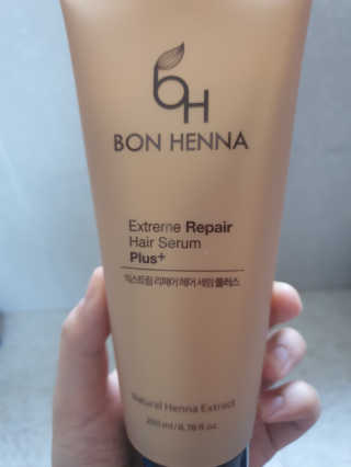 BH 본헤나 익스트림 리페어 헤어 세럼 200ml — 3점을 준 리뷰어가 2019년 5월 올린 사용 사진