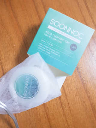 순녹 아쿠아 클렌징바 — 5점을 준 리뷰어가 2019년 3월 올린 사용 사진
