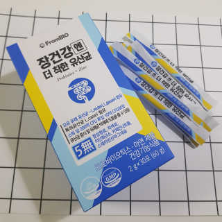 프롬바이오 엄마의 마음을 담은 장건강엔 더 착한 유산균 — 5점을 준 리뷰어가 2019년 12월 올린 사용 사진