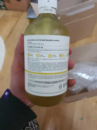 달리프 클로렐라 베러 루트 릴렉싱 샴푸 500ml — 4점을 준 리뷰어가 2019년 11월 올린 사용 사진