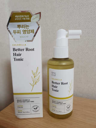 달리프 클로렐라 베러 루트 헤어토닉 100ml — 4점을 준 리뷰어가 2020년 3월 올린 사용 사진