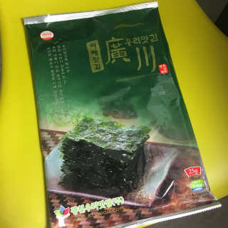 광천우리맛김 파래향 듬뿍, 바삭한 광천우리파래김 6매10봉 — 5점을 준 리뷰어가 2018년 4월 올린 사용 사진