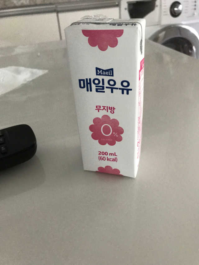 매일우유 무지방 멸균 우유 리뷰 사진