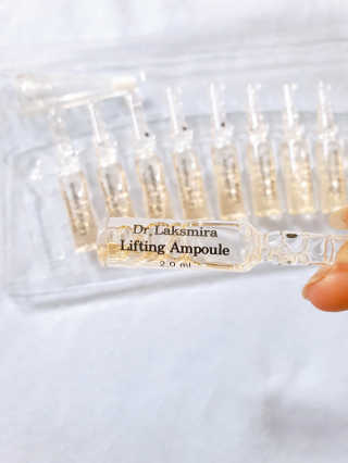 크리앙홀딩스 닥터 락슈미라 4D 리프팅 앰플 — 4.5점을 준 리뷰어가 2019년 7월 올린 사용 사진