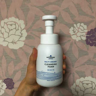 솔테라피 솔티 크리미 클렌징폼 300ml — 3.5점을 준 리뷰어가 2019년 4월 올린 사용 사진
