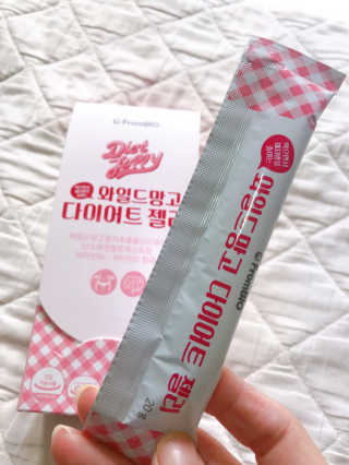 프롬바이오 다이어트엔와일드망고 젤리 — 5점을 준 리뷰어가 2019년 10월 올린 사용 사진