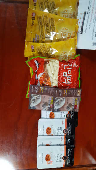 미쓰리떡볶이 just 10 min 패키지 — 5점을 준 리뷰어가 2018년 5월 올린 사용 사진