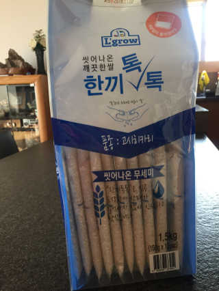 L'grow (엘그로) L'grow(엘그로) 씻어나온 한끼톡톡쌀! — 5점을 준 리뷰어가 2018년 1월 올린 사용 사진